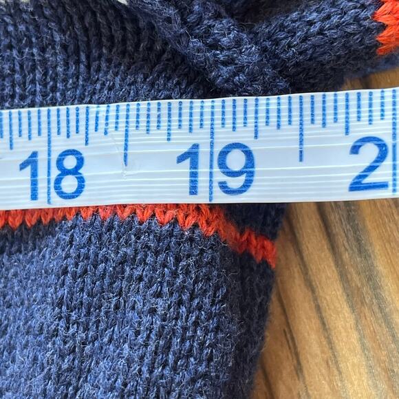 American Eagle Outfitters Aztec Print Exposed Seam Sweater Hoodie Unisex Size XS - Picture 11 of 12